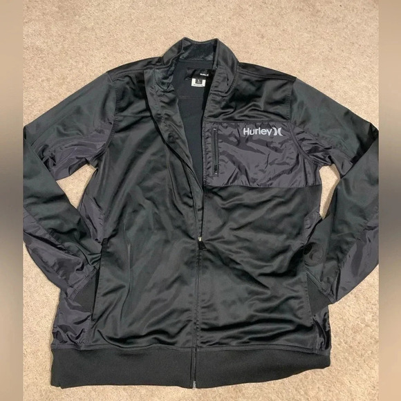 Hurley Other - Hurley Nolan track jacket, black sz L